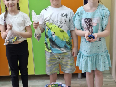 Сбор батареек и крышечек