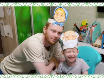 Театральная постановка вместе с папой